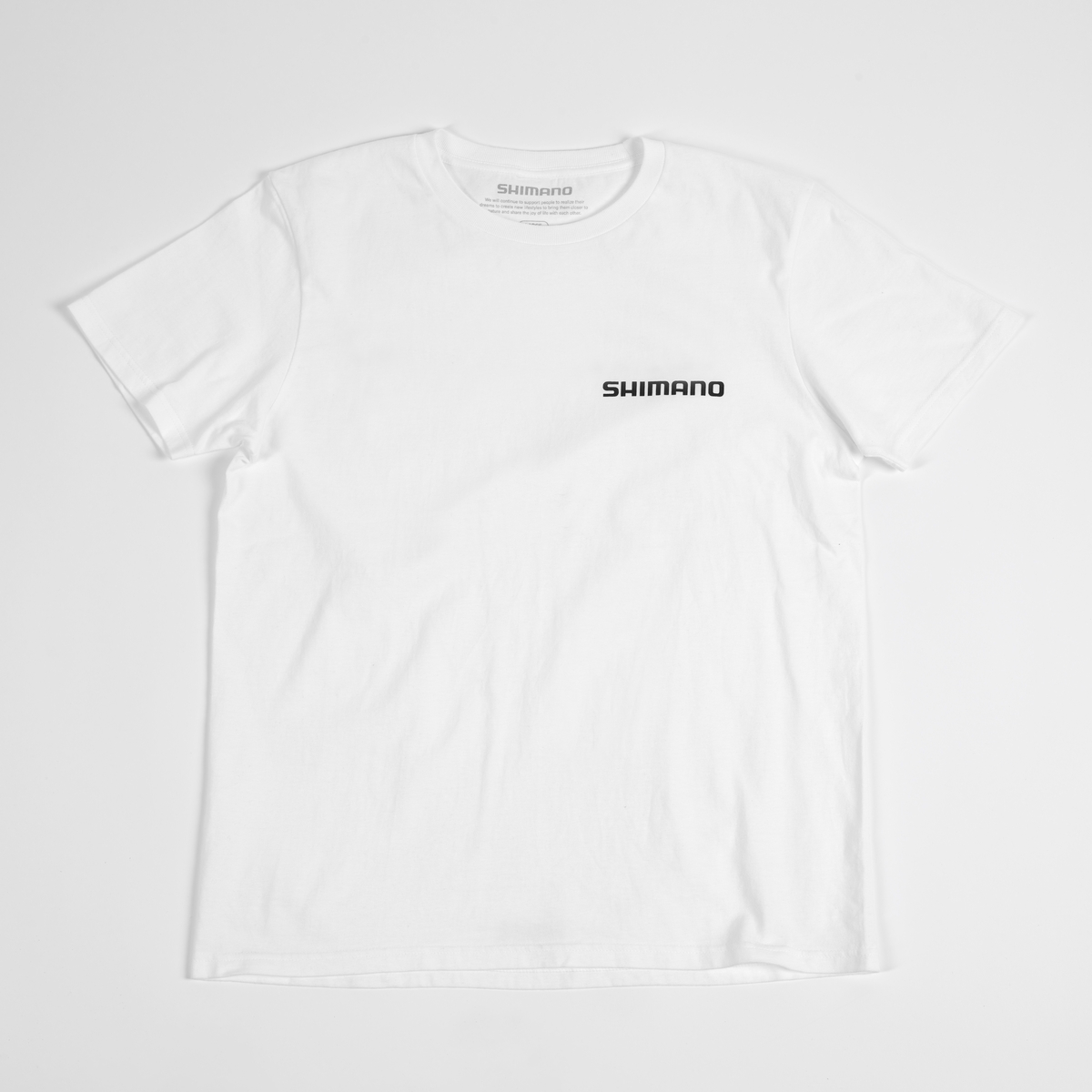 ウェア SHIMANO Big Logo DryShort Sleeve T-shirt SHIMANO Big Logo Dry Short Sleeve T-shirts – White/Black